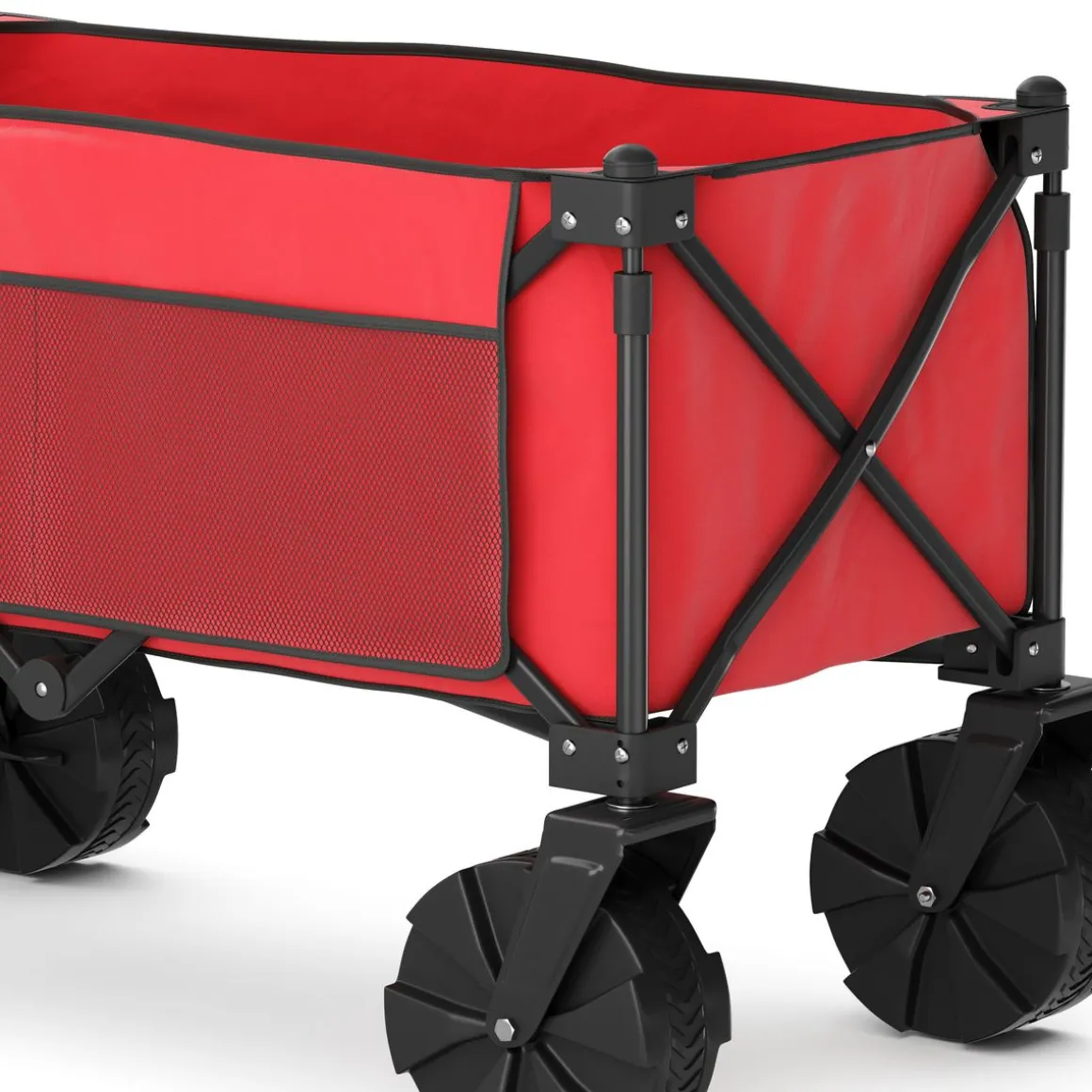 Bollerwagen faltbar TROLLY rot