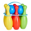 Bowling Set 8-teilig bunt