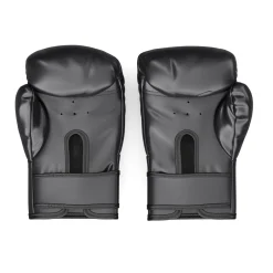 Boxsack Set für Kinder mit Handschuhen schwarz