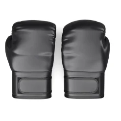 Boxsack Set für Kinder mit Handschuhen schwarz
