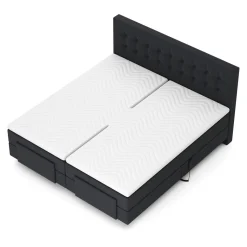 Boxspringbett GLOAM mit Elektromotor anthrazit