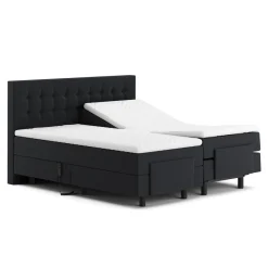 Boxspringbett GLOAM mit Elektromotor anthrazit