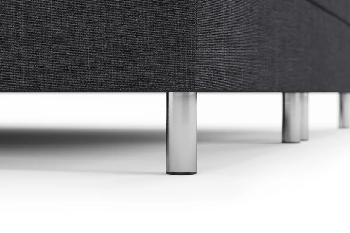 Boxspringbett MIDNIGHT 180 x 200 cm anthrazit