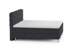 Boxspringbett MIDNIGHT 180 x 200 cm anthrazit