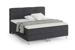 Boxspringbett MIDNIGHT 180 x 200 cm anthrazit