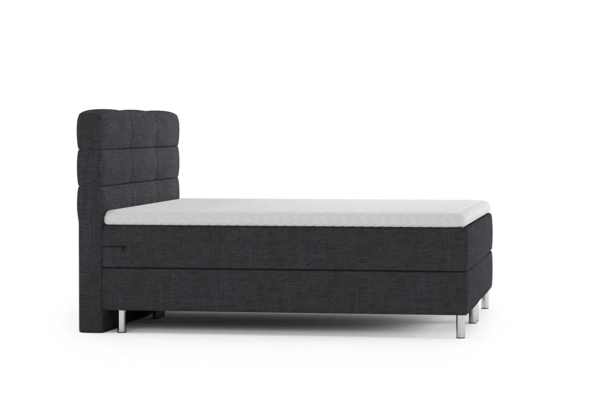 Boxspringbett MIDNIGHT 180 x 200 cm anthrazit