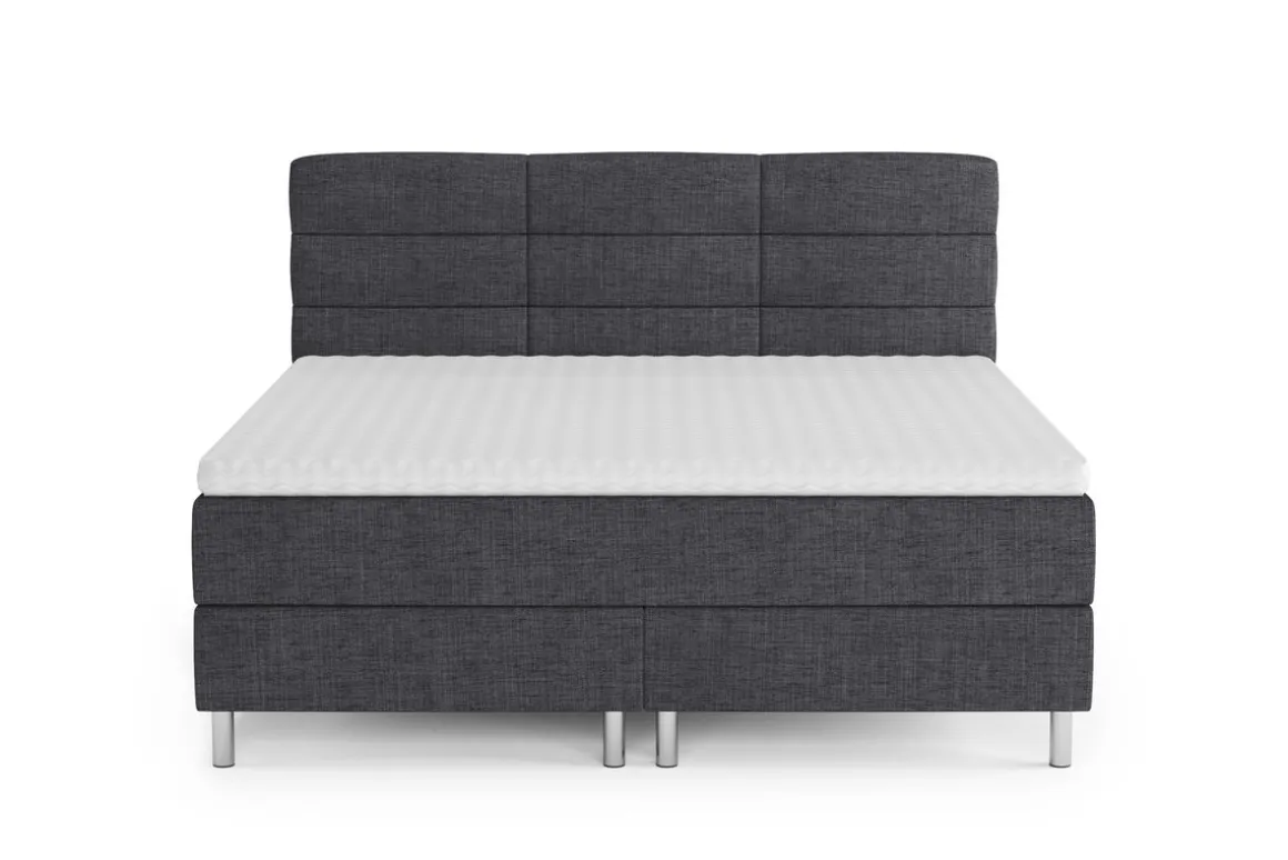 Boxspringbett MIDNIGHT 180 x 200 cm anthrazit