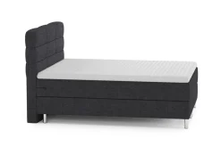 Boxspringbett MIDNIGHT 140 x 200 cm anthrazit
