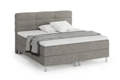 Boxspringbett MIDNIGHT 180 x 200 cm grau