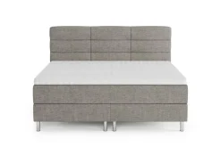 Boxspringbett MIDNIGHT 180 x 200 cm grau