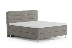 Boxspringbett MIDNIGHT 180 x 200 cm grau