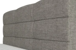 Boxspringbett MIDNIGHT 140 x 200 cm grau