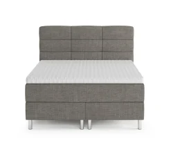 Boxspringbett MIDNIGHT 140 x 200 cm grau
