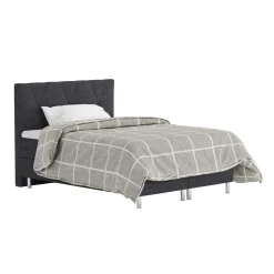 Boxspringbett TWILIGHT 140 x 200 cm anthrazit