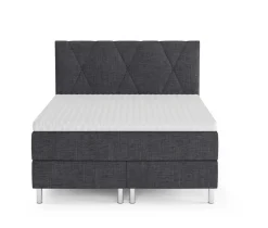 Boxspringbett TWILIGHT 140 x 200 cm anthrazit