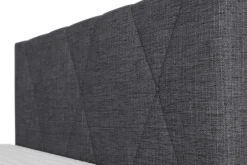 Boxspringbett TWILIGHT 140 x 200 cm anthrazit