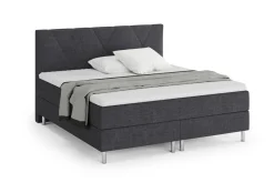 Boxspringbett TWILIGHT 180 x 200 cm anthrazit