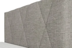 Boxspringbett TWILIGHT 140 x 200 cm grau