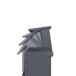 Briefkasten 39.5 x 115 cm anthrazit