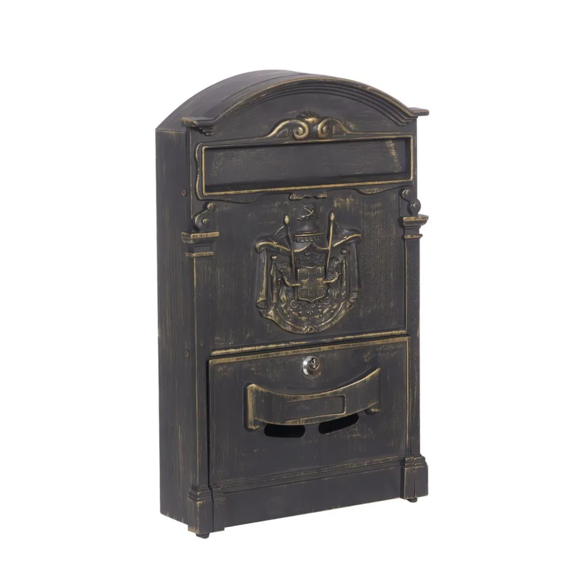 Briefkasten 42 x 26 cm bronze