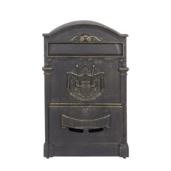 Briefkasten 42 x 26 cm bronze