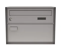 Briefkasten 41 x 31 cm grau
