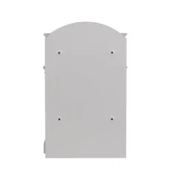 Briefkasten 42 x 26 cm grau