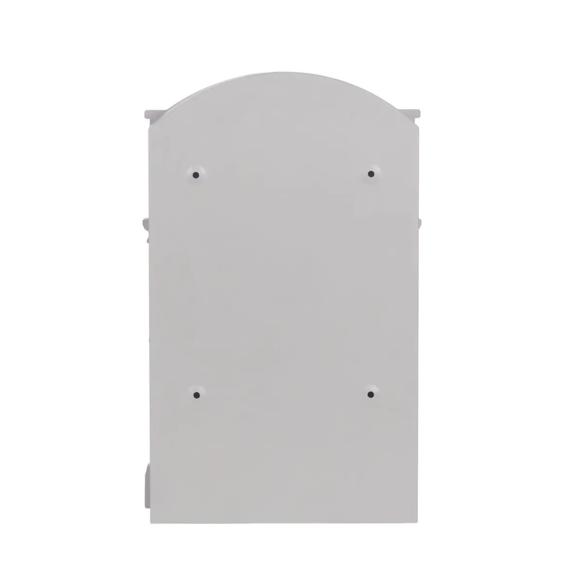 Briefkasten 42 x 26 cm grau