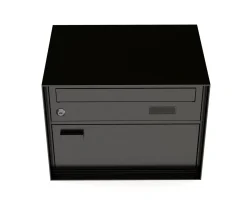 Briefkasten 41 x 31 cm schwarz