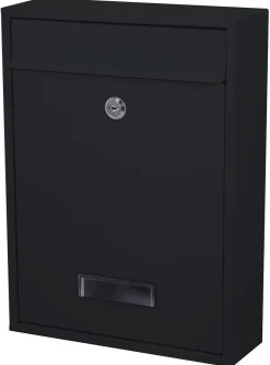 Briefkasten 26 x 35 cm schwarz