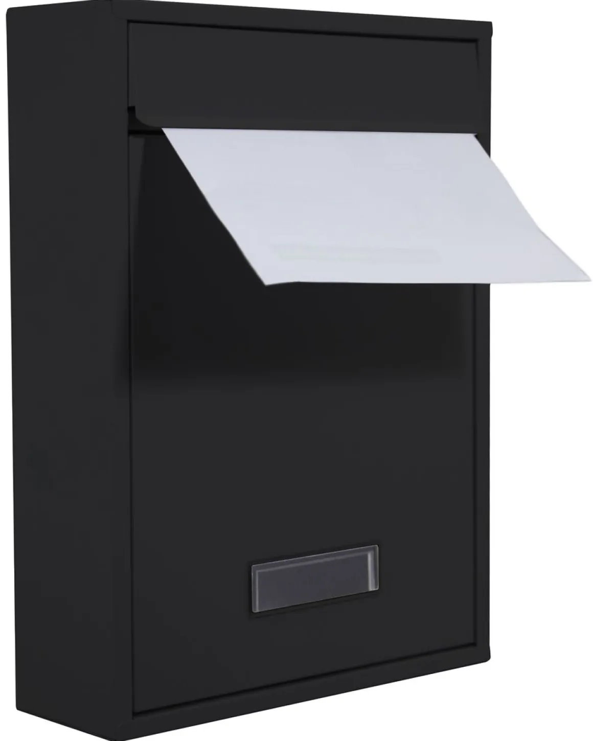 Briefkasten 26 x 35 cm schwarz
