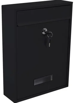Briefkasten 26 x 35 cm schwarz