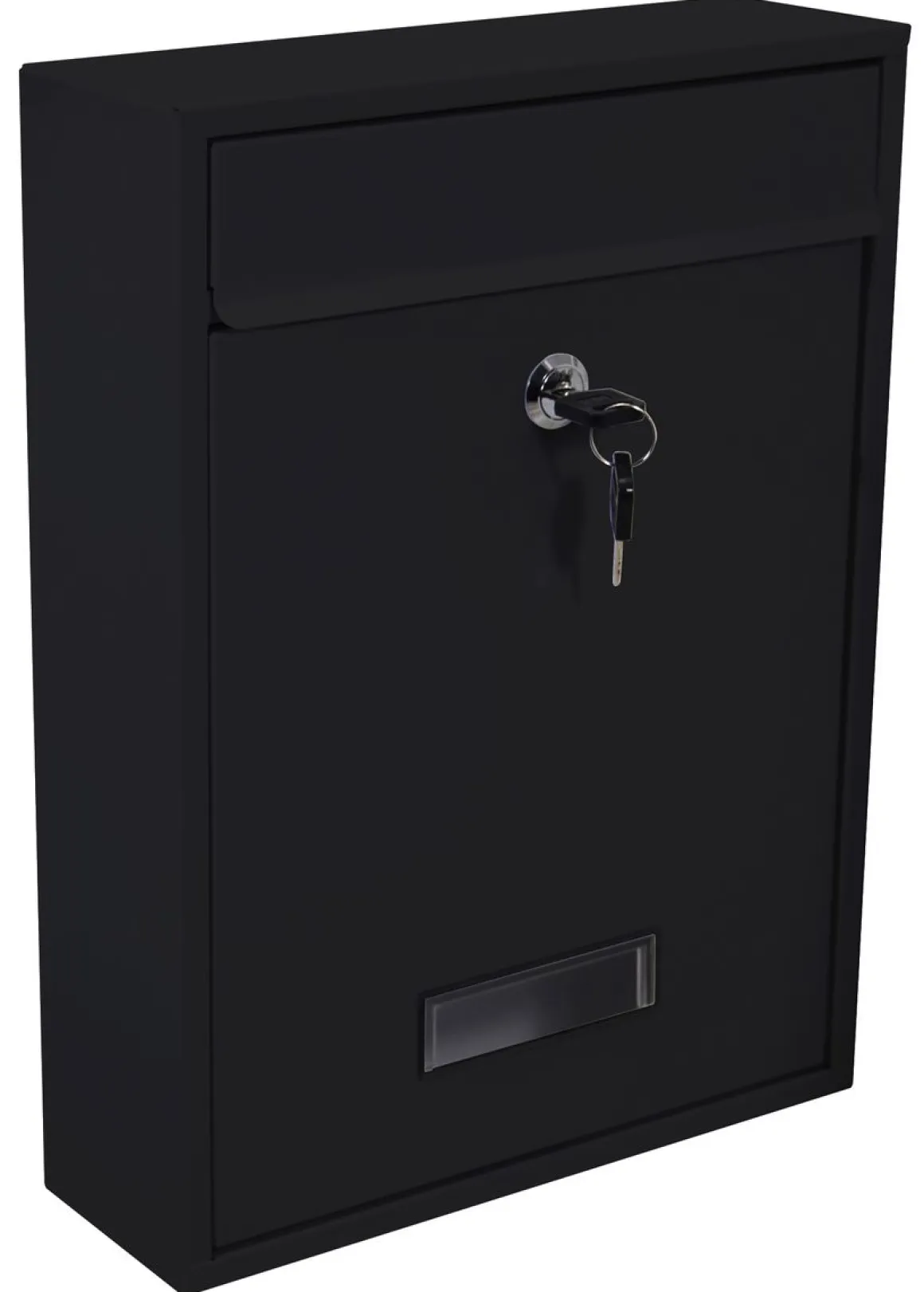 Briefkasten 26 x 35 cm schwarz