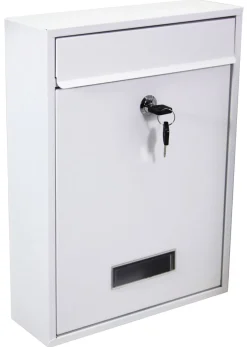 Briefkasten 26 x 35 cm weiss
