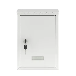 Briefkasten 30 x 22 cm weiss