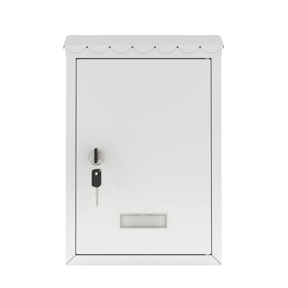 Briefkasten 30 x 22 cm weiss