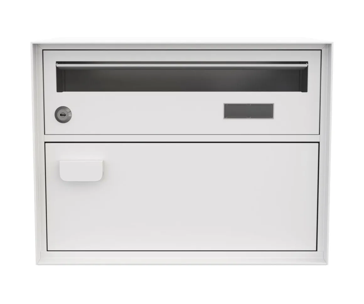 Briefkasten 41 x 31 cm weiss