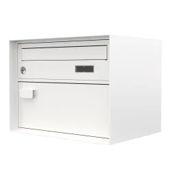 Briefkasten 41 x 31 cm weiss