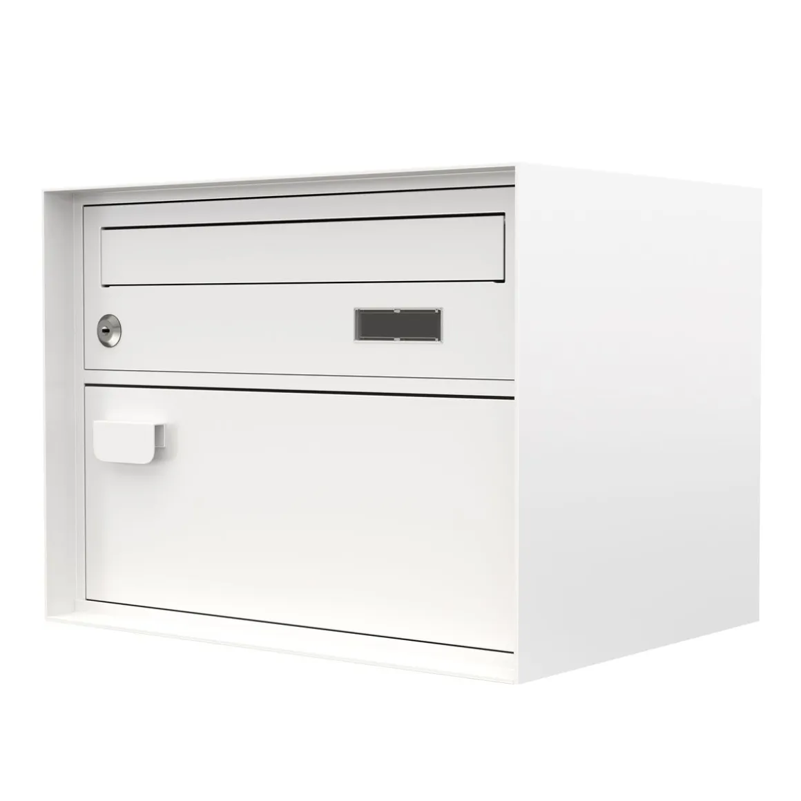 Briefkasten 41 x 31 cm weiss