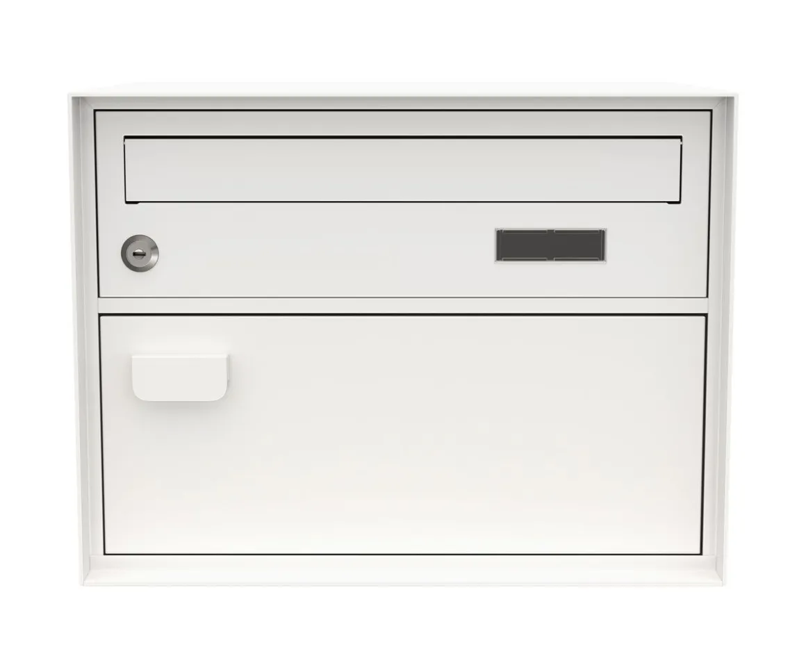 Briefkasten 41 x 31 cm weiss