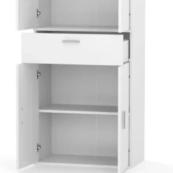 Büroschrank RAKEL 60 x 180 cm weiss