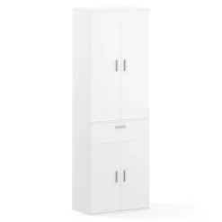 Büroschrank RAKEL 60 x 180 cm weiss