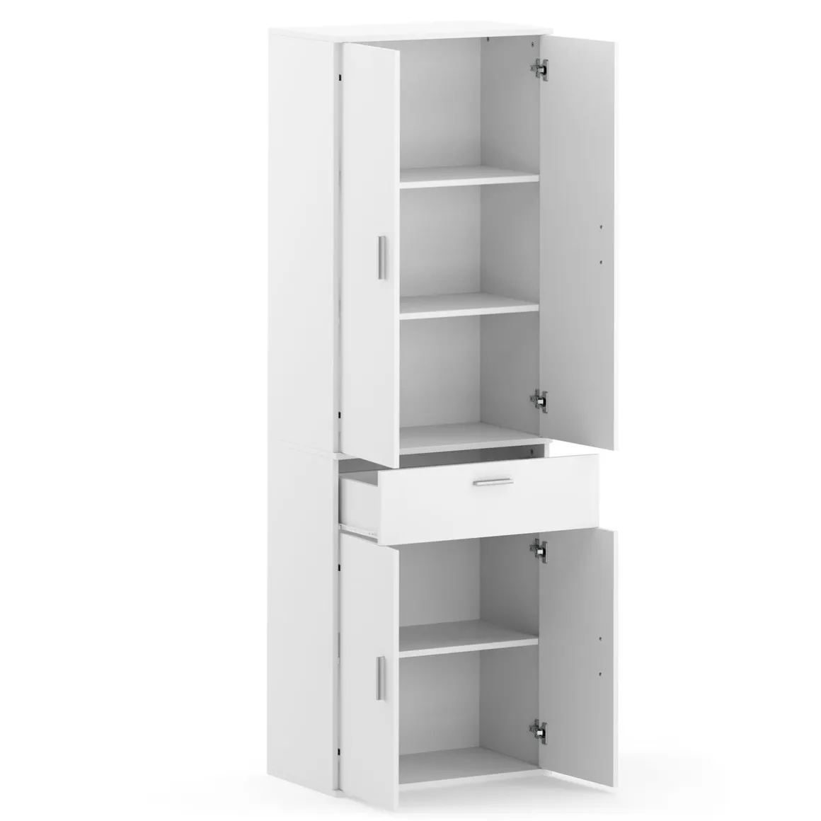 Büroschrank RAKEL 60 x 180 cm weiss