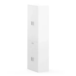Büroschrank RAKEL 60 x 180 cm weiss