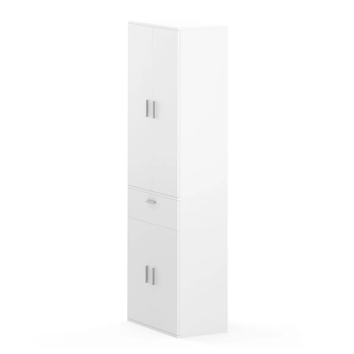 Büroschrank RAKEL 60 x 180 cm weiss
