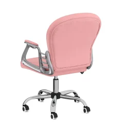 Bürostuhl Leder ARLO rosa