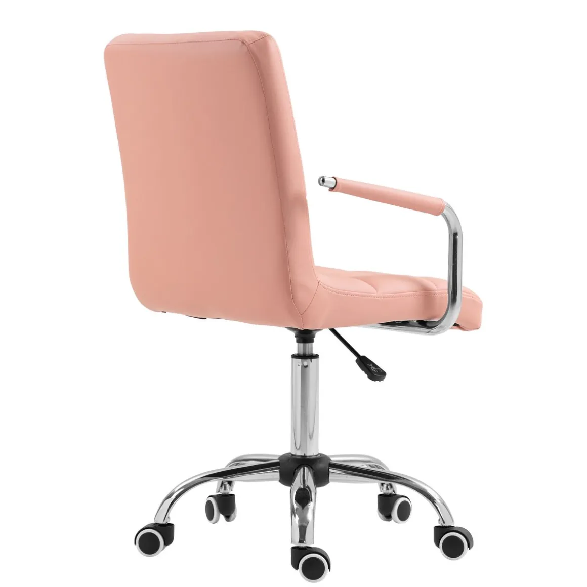 Bürostuhl Leder BENJAMIN rosa