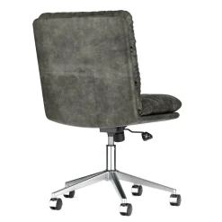Bürostuhl Leder BILES anthrazit