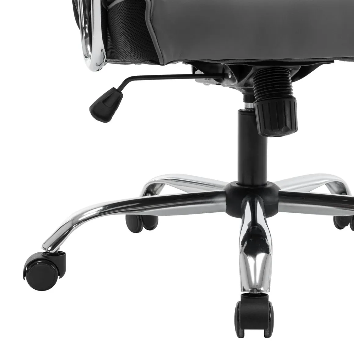 Bürostuhl Leder CHICAGO grau