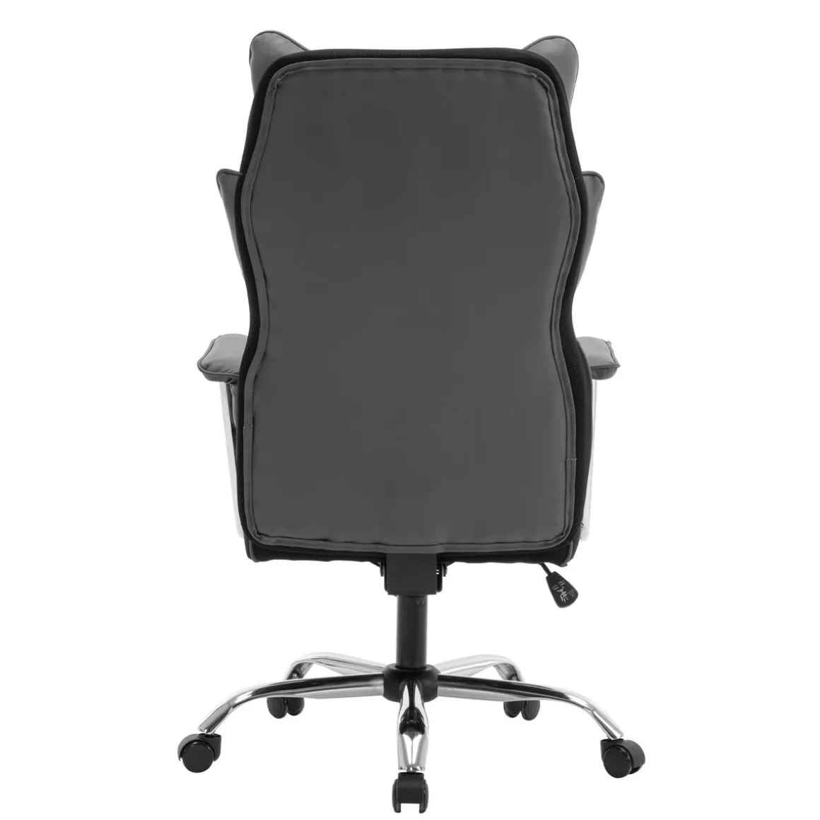 Bürostuhl Leder CHICAGO grau